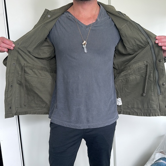 Vans army green jacket - Picture 3 of 3